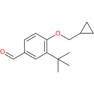 3-(tert-butyl)-4-(cyclopropylmethoxy)benzaldehyde