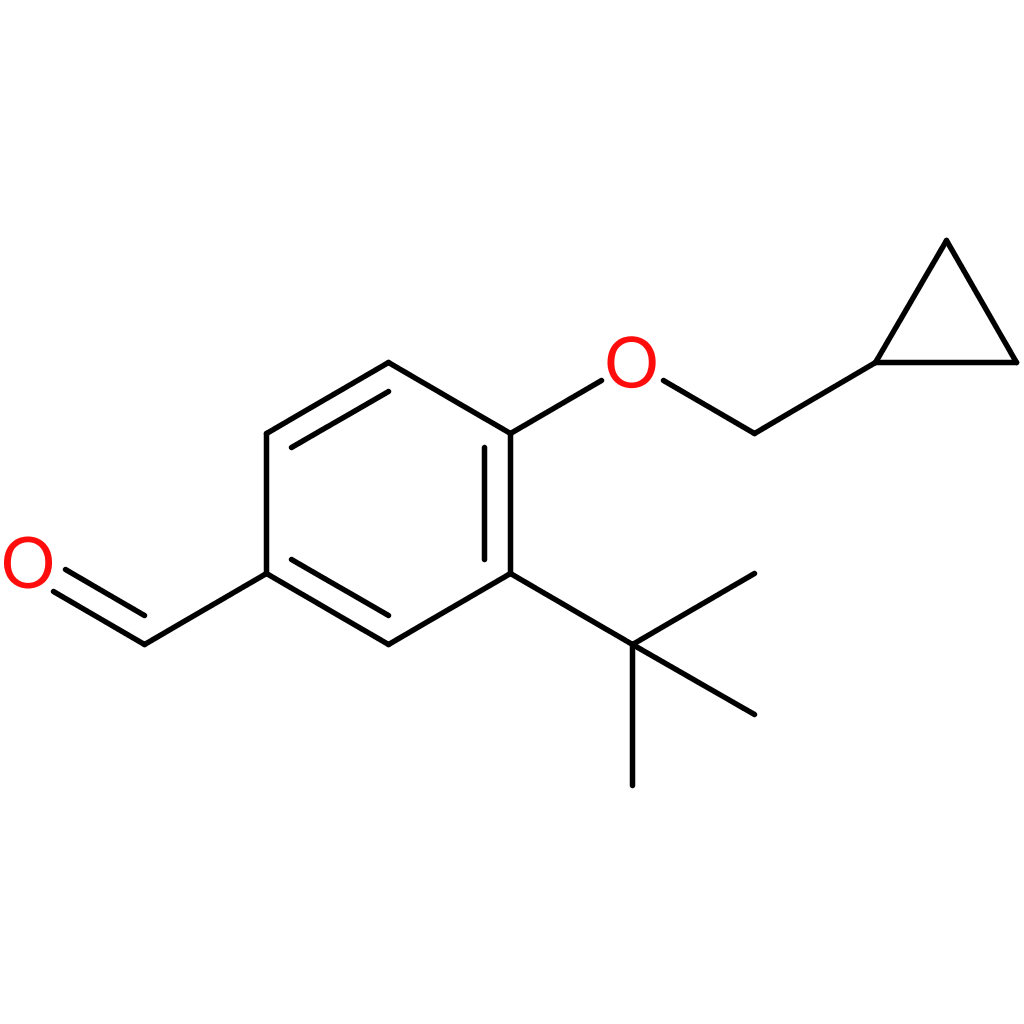 3-(tert-butyl)-4-(cyclopropylmethoxy)benzaldehyde