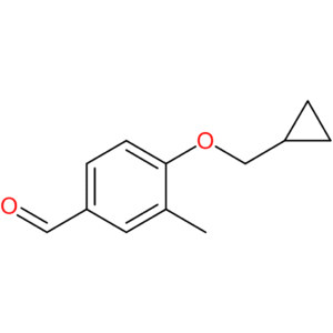 4-(cyclopropylmethoxy)-3-methylbenzaldehyde