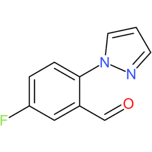 5-fluoro-2-(1H-pyrazol-1-yl)benzaldehyde