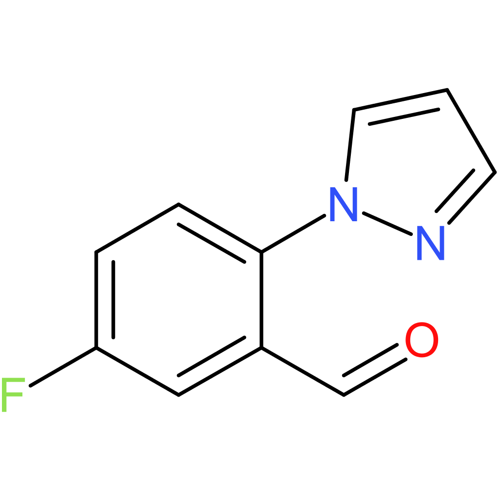 5-fluoro-2-(1H-pyrazol-1-yl)benzaldehyde