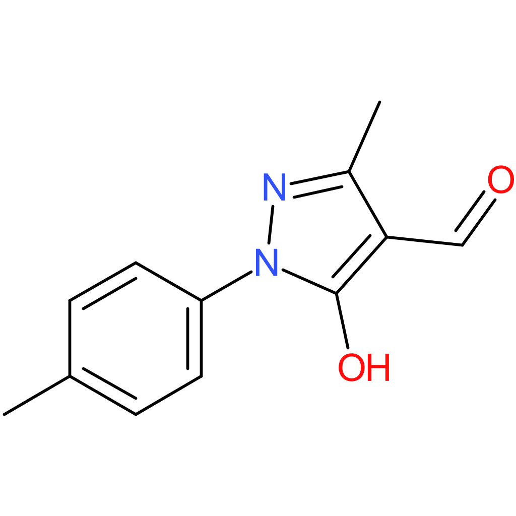 5-hydroxy-3-methyl-1-(p-tolyl)-1H-pyrazole-4-carbaldehyde