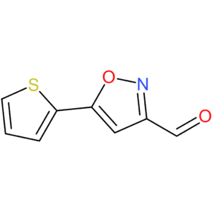 5-(thiophen-2-yl)isoxazole-3-carbaldehyde