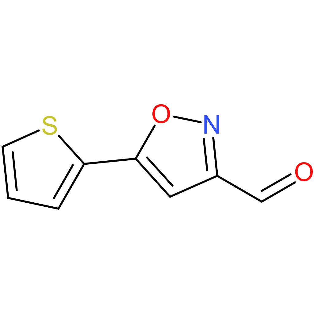 5-(thiophen-2-yl)isoxazole-3-carbaldehyde