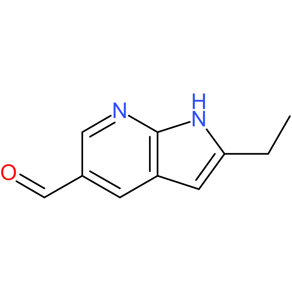 2-ethyl-1H-pyrrolo[2,3-b]pyridine-5-carbaldehyde