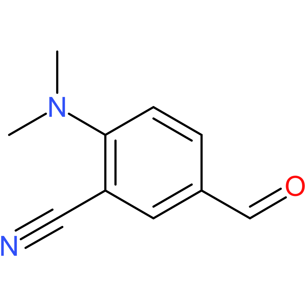 2-(dimethylamino)-5-formylbenzonitrile