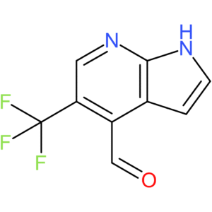 5-(trifluoromethyl)-1H-pyrrolo[2,3-b]pyridine-4-carbaldehyde