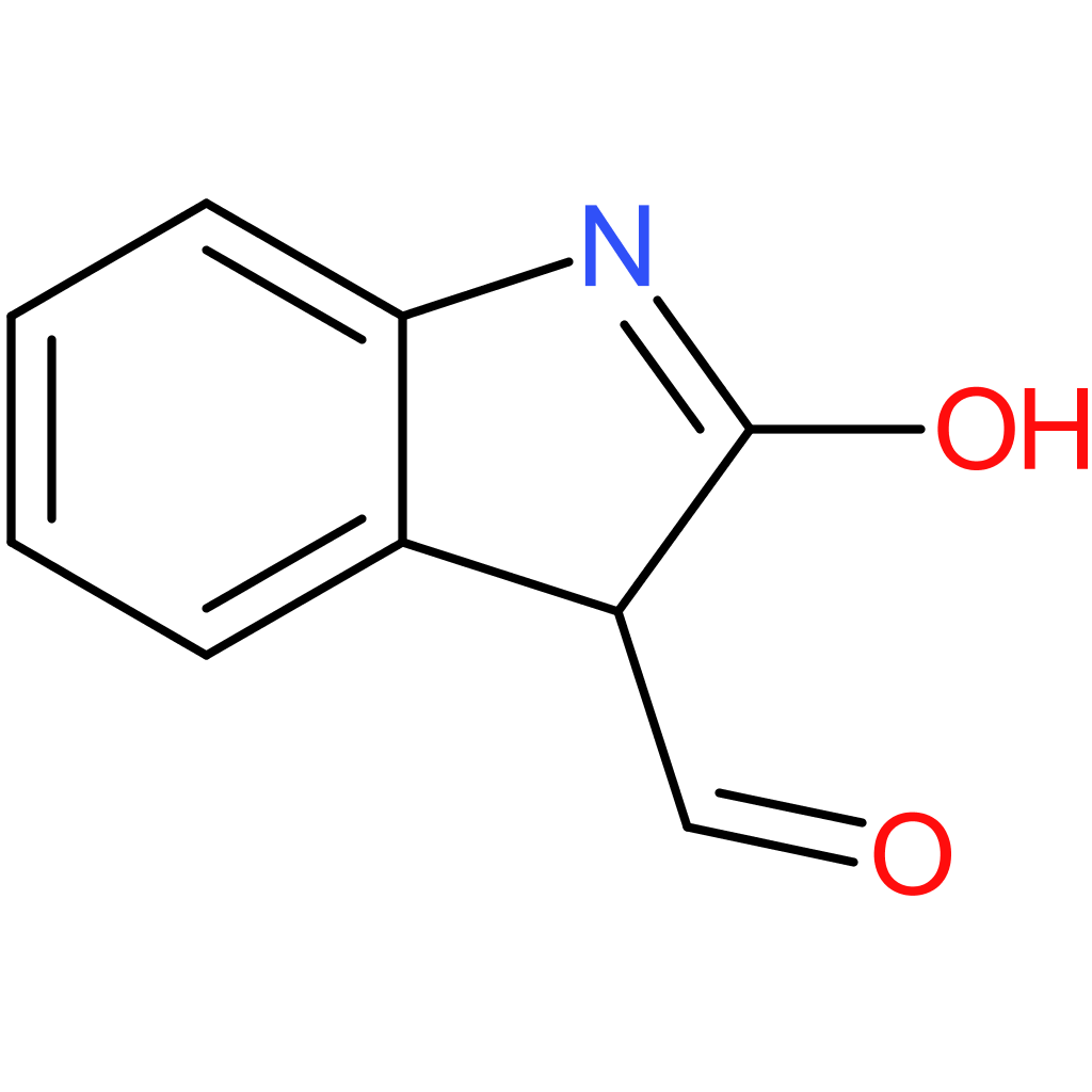 2-hydroxy-3H-indole-3-carbaldehyde