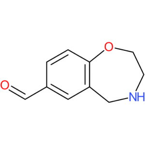 2,3,4,5-tetrahydrobenzo[f][1,4]oxazepine-7-carbaldehyde