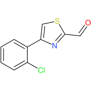 4-(2-chlorophenyl)thiazole-2-carbaldehyde