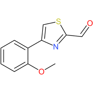 4-(2-methoxyphenyl)thiazole-2-carbaldehyde