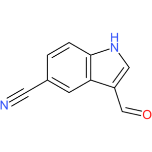 3-formyl-1H-indole-5-carbonitrile