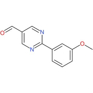 2-(3-methoxyphenyl)pyrimidine-5-carbaldehyde