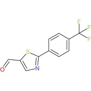 2-(4-(trifluoromethyl)phenyl)thiazole-5-carbaldehyde