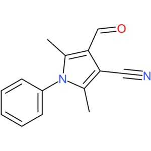 4-formyl-2,5-dimethyl-1-phenyl-1H-pyrrole-3-carbonitrile