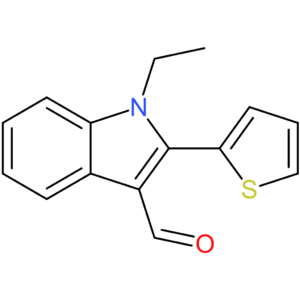 1-ethyl-2-(thiophen-2-yl)-1H-indole-3-carbaldehyde