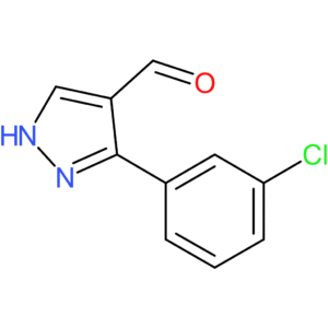 3-(3-chlorophenyl)-1H-pyrazole-4-carbaldehyde