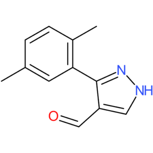 3-(2,5-dimethylphenyl)-1H-pyrazole-4-carbaldehyde