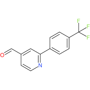 2-(4-(trifluoromethyl)phenyl)isonicotinaldehyde