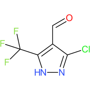 3-chloro-5-(trifluoromethyl)-1H-pyrazole-4-carbaldehyde