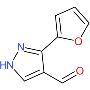 3-(furan-2-yl)-1H-pyrazole-4-carbaldehyde