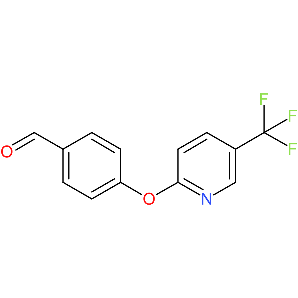 4-((5-(trifluoromethyl)pyridin-2-yl)oxy)benzaldehyde