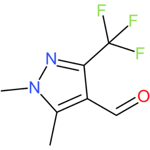 1,5-dimethyl-3-(trifluoromethyl)-1H-pyrazole-4-carbaldehyde
