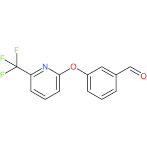 3-((6-(trifluoromethyl)pyridin-2-yl)oxy)benzaldehyde
