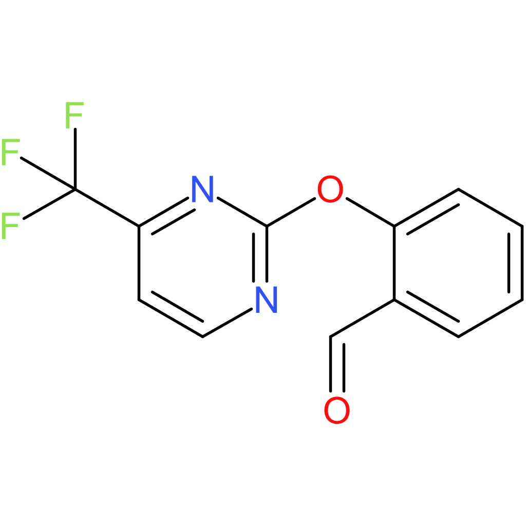 2-((4-(trifluoromethyl)pyrimidin-2-yl)oxy)benzaldehyde
