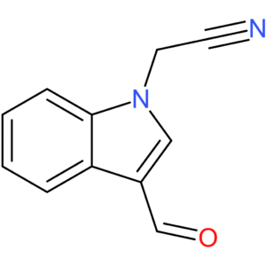 2-(3-formyl-1H-indol-1-yl)acetonitrile