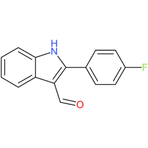 2-(4-fluorophenyl)-1H-indole-3-carbaldehyde