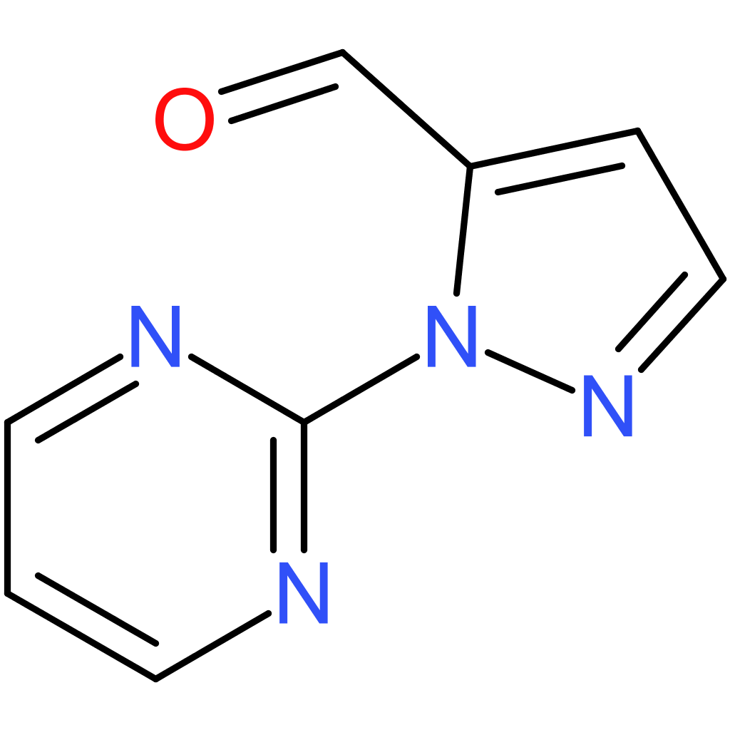 1-(pyrimidin-2-yl)-1H-pyrazole-5-carbaldehyde