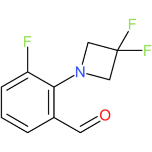 2-(3,3-difluoroazetidin-1-yl)-3-fluorobenzaldehyde