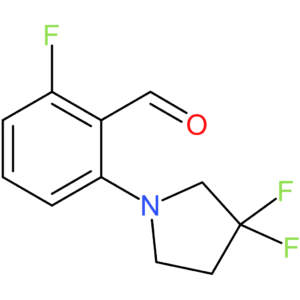 2-(3,3-difluoropyrrolidin-1-yl)-6-fluorobenzaldehyde
