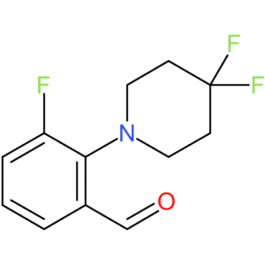 2-(4,4-difluoropiperidin-1-yl)-3-fluorobenzaldehyde