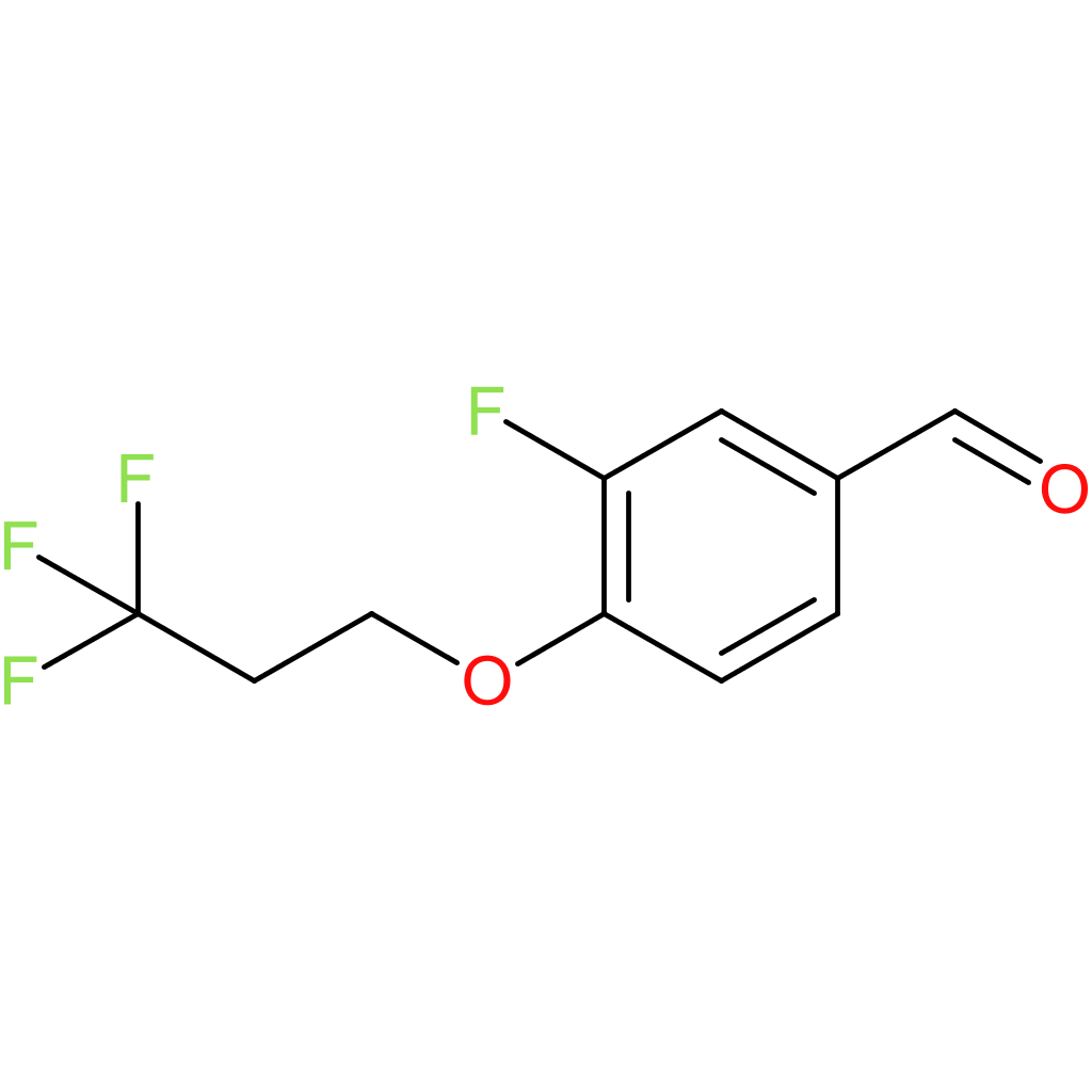 3-fluoro-4-(3,3,3-trifluoropropoxy)benzaldehyde