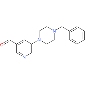 5-(4-benzylpiperazin-1-yl)nicotinaldehyde