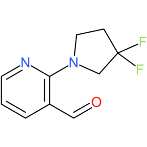2-(3,3-difluoropyrrolidin-1-yl)nicotinaldehyde