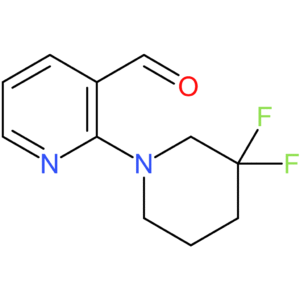 2-(3,3-difluoropiperidin-1-yl)nicotinaldehyde