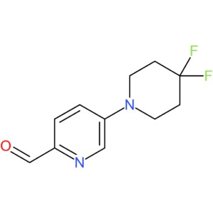 5-(4,4-difluoropiperidin-1-yl)picolinaldehyde