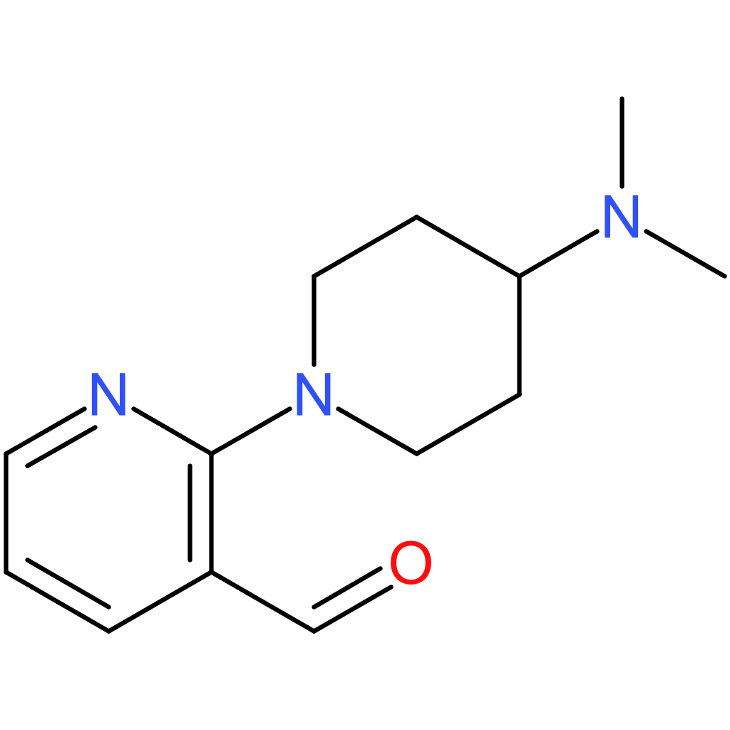 2-(4-(dimethylamino)piperidin-1-yl)nicotinaldehyde