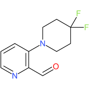3-(4,4-difluoropiperidin-1-yl)picolinaldehyde