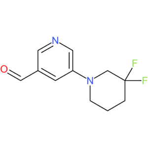 5-(3,3-difluoropiperidin-1-yl)nicotinaldehyde