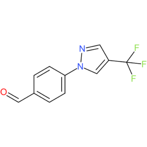 4-(4-(trifluoromethyl)-1H-pyrazol-1-yl)benzaldehyde