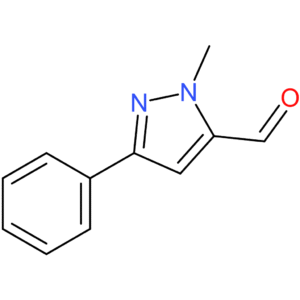 1-methyl-3-phenyl-1H-pyrazole-5-carbaldehyde
