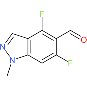 4,6-difluoro-1-methyl-1H-indazole-5-carbaldehyde