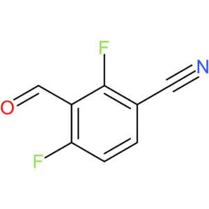 2,4-difluoro-3-formylbenzonitrile