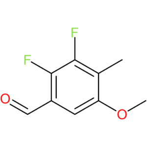 2,3-difluoro-5-methoxy-4-methylbenzaldehyde