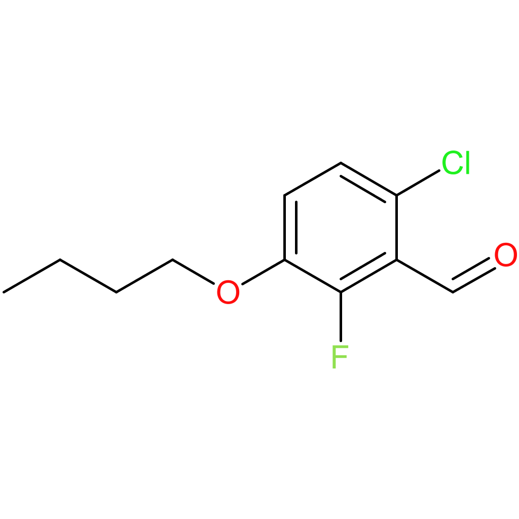 3-butoxy-6-chloro-2-fluorobenzaldehyde
