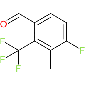 4-fluoro-3-methyl-2-(trifluoromethyl)benzaldehyde